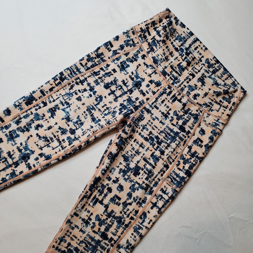 Sweaty Betty Women's Size S Super Sculpt 7/8 Legging Abstract Multicolor